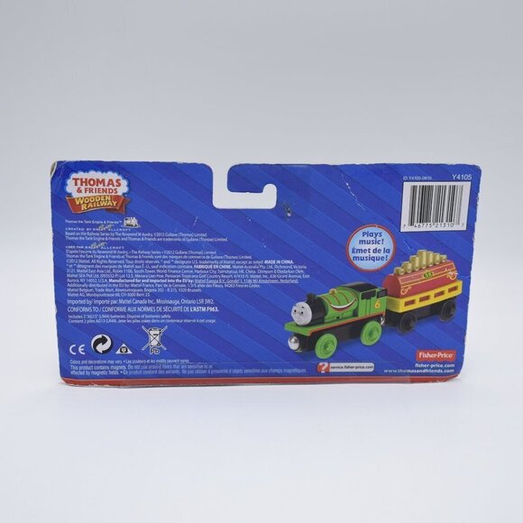 Percy's Musical Ride SR Thomas & Friends Wooden Railway Train Engine Sealed New - Picture 13 of 13